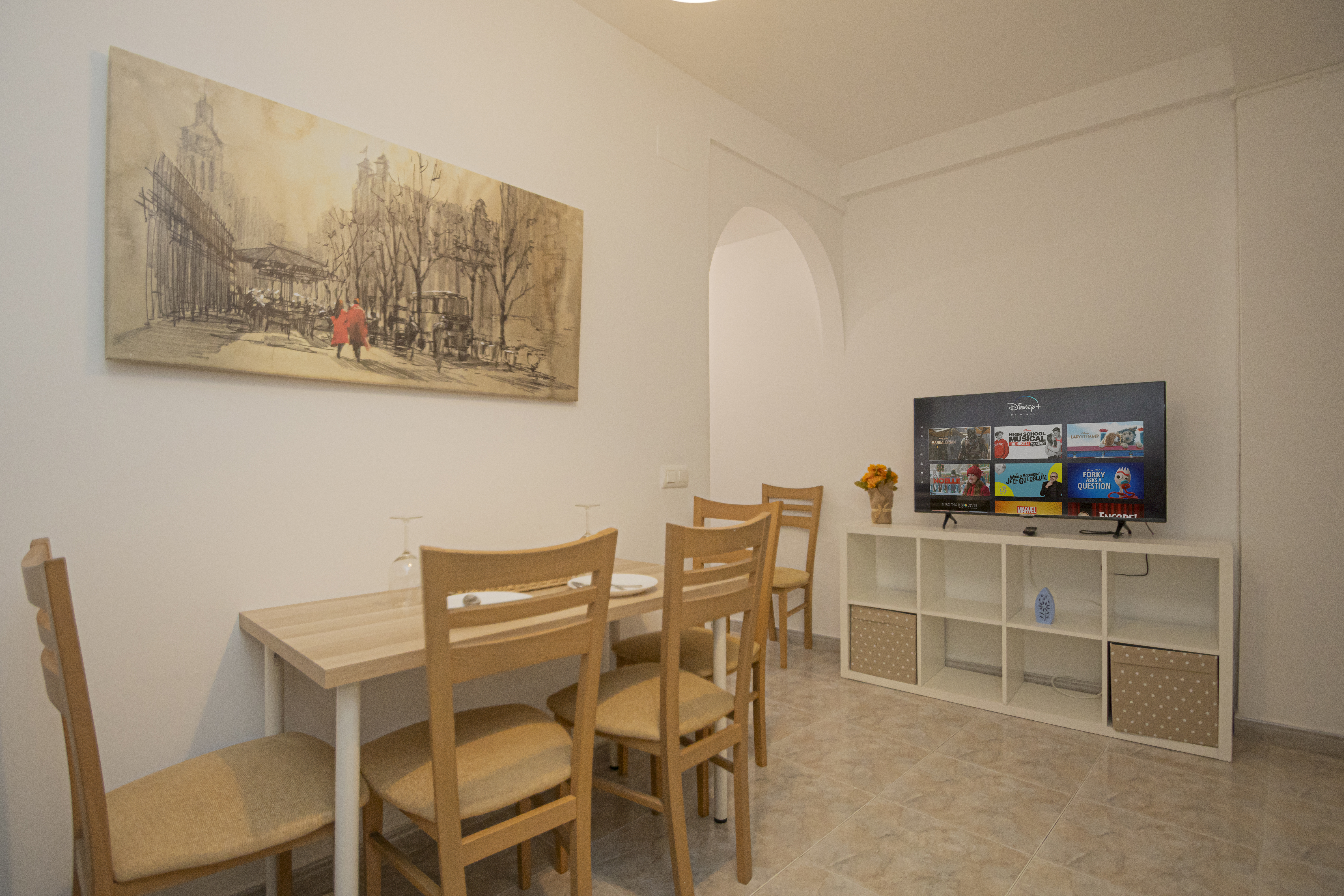 Foto de dormitorio antes de optimizar